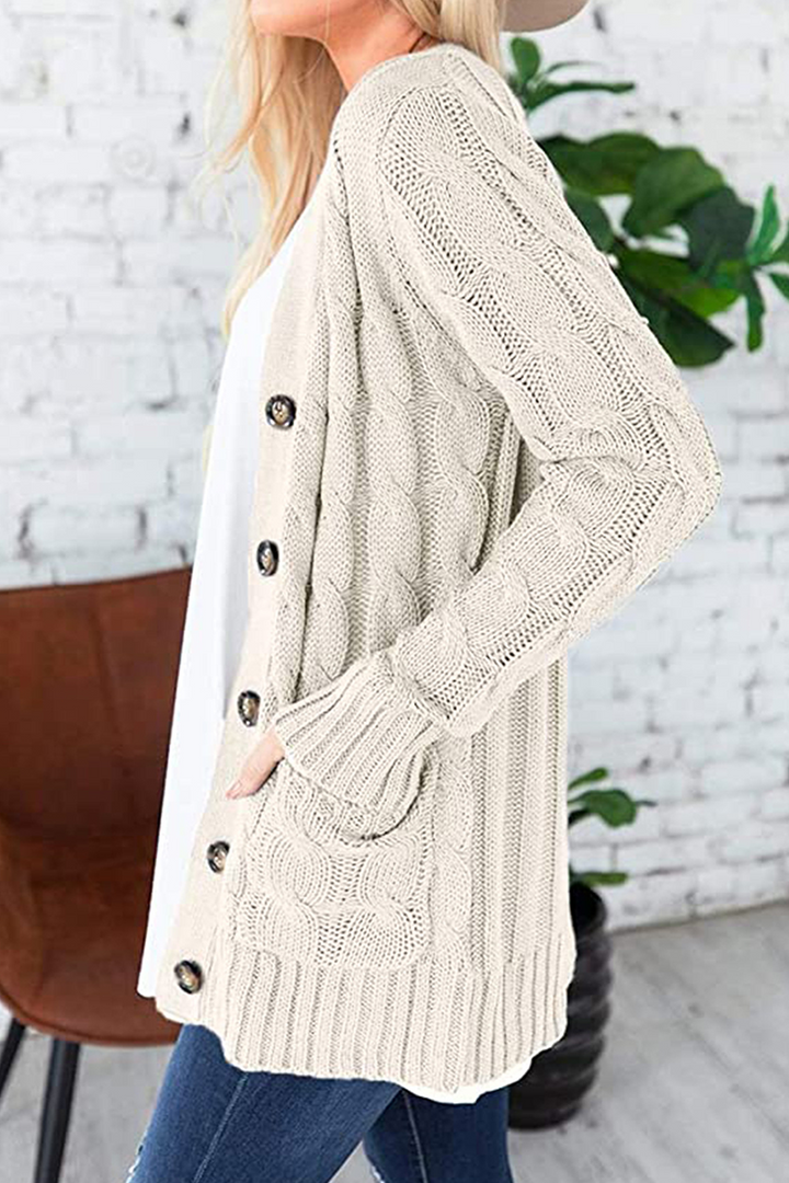 Drune | Zeitlose und elegante Strickjacke Winter