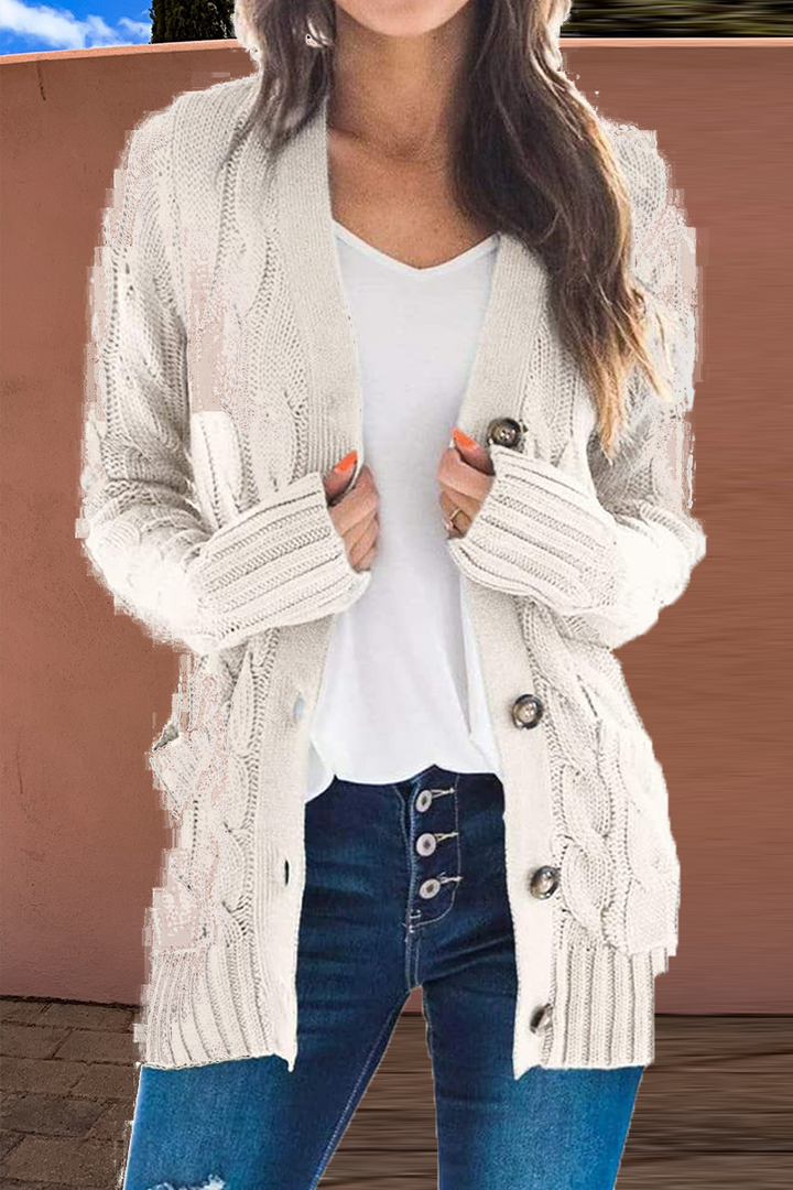 Drune | Zeitlose und elegante Strickjacke Winter