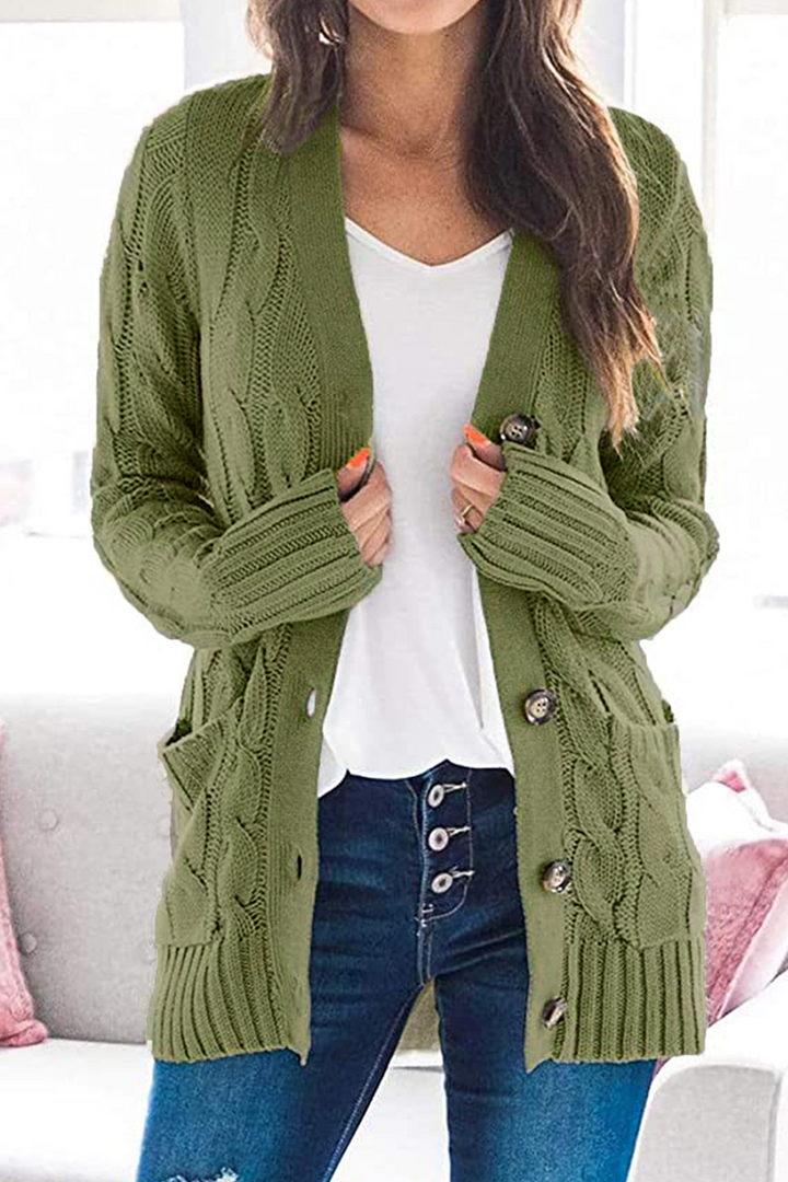 Drune | Zeitlose und elegante Strickjacke Winter