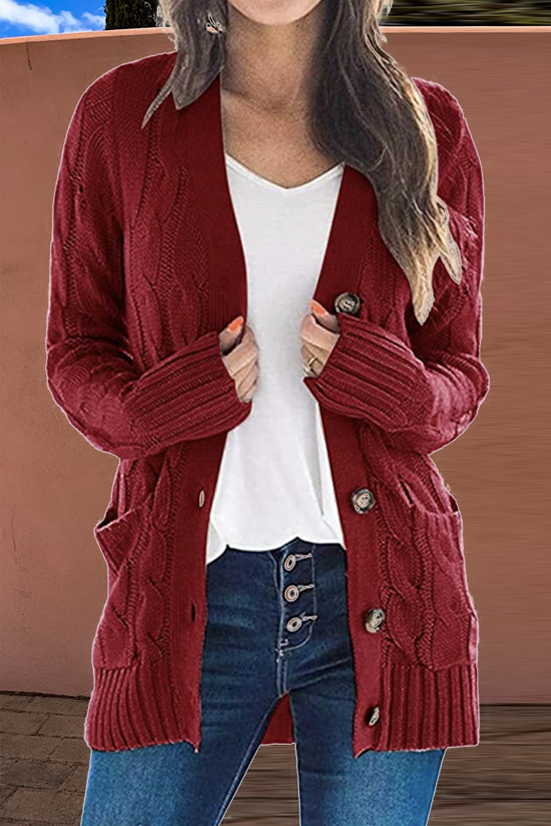 Drune | Zeitlose und elegante Strickjacke Winter