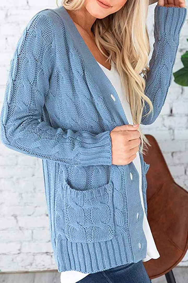 Drune | Zeitlose und elegante Strickjacke Winter