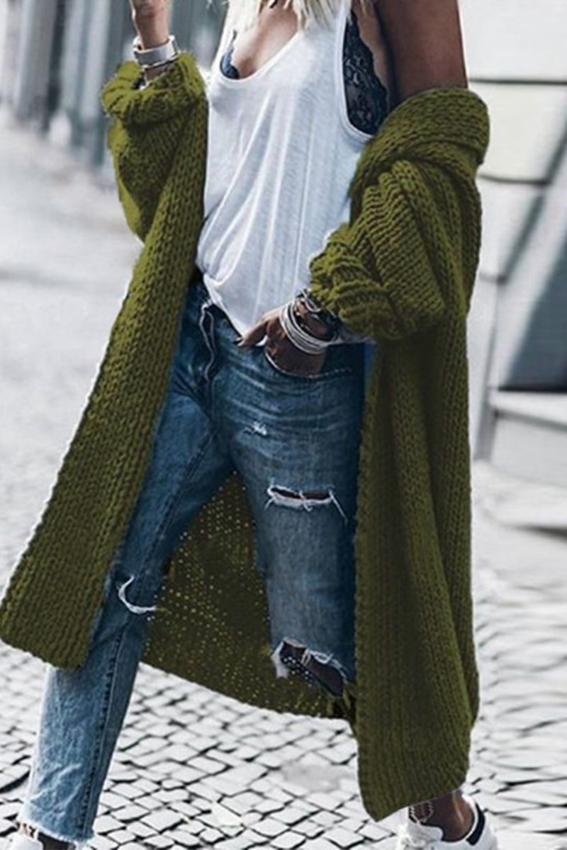 Drune | Klassische und Bequeme Allgemeine Strickjacke