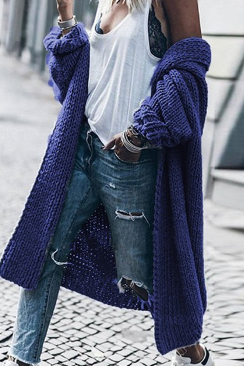 Drune | Klassische und Bequeme Allgemeine Strickjacke