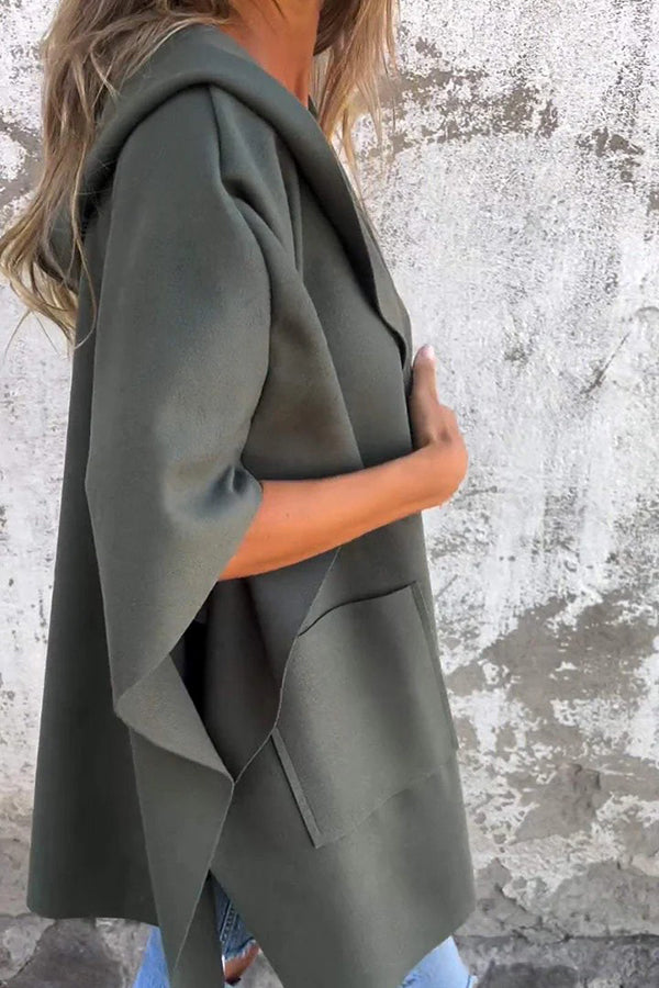 Drune | Übergroßer Losvallender Cape Mantel Damen