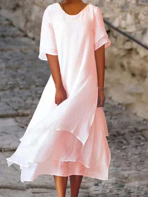 Elegant und Kleid