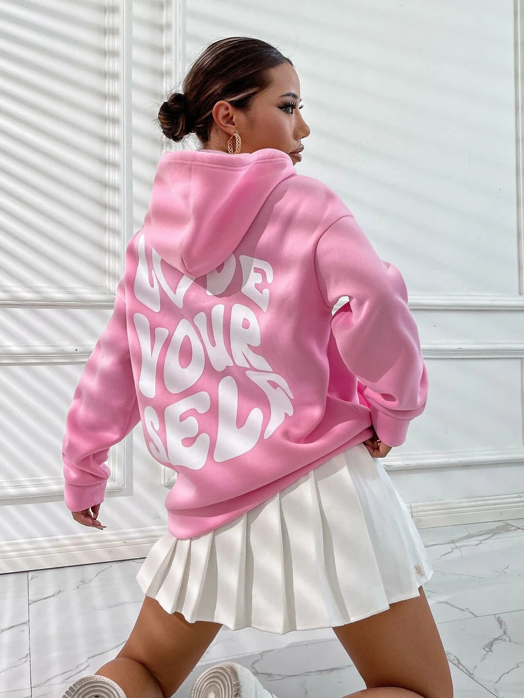 Drune | Lässiger Oversize Hoodie Mit "Love