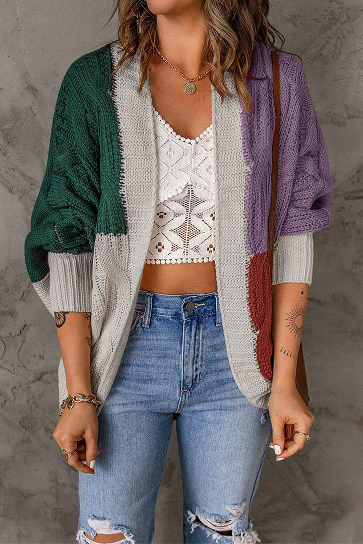 Drune | Klassische und Stilvolle Winter Strickjacke