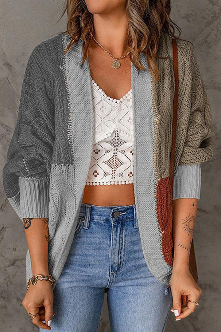 Drune | Klassische und Stilvolle Winter Strickjacke