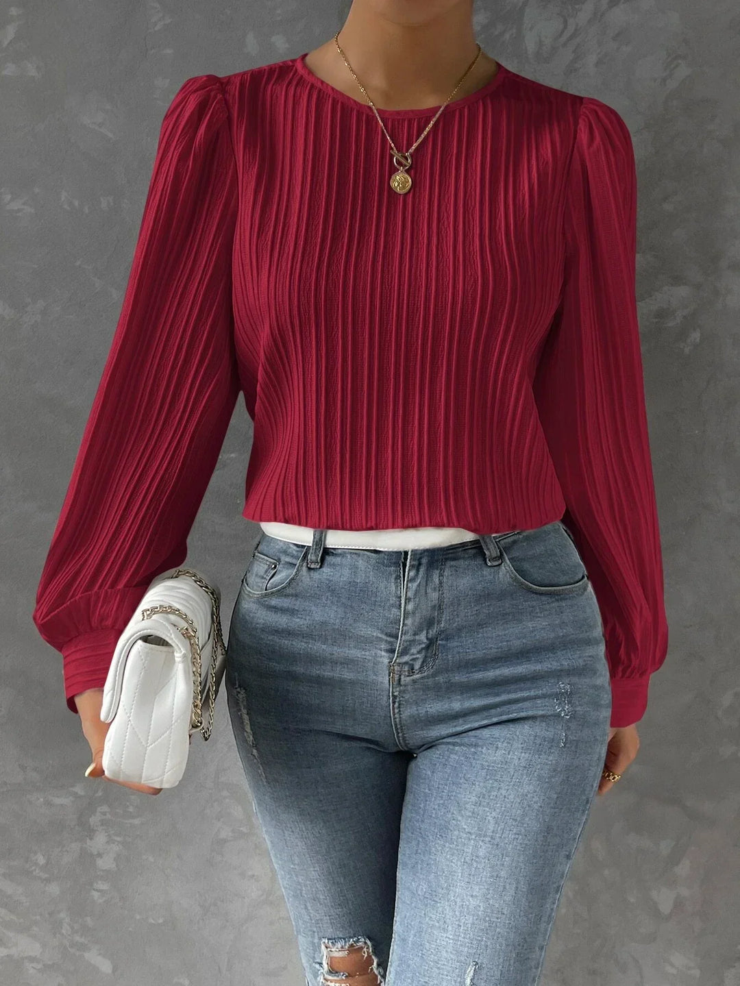 Drune | Bluse mit langen Ärmeln Für Frauen