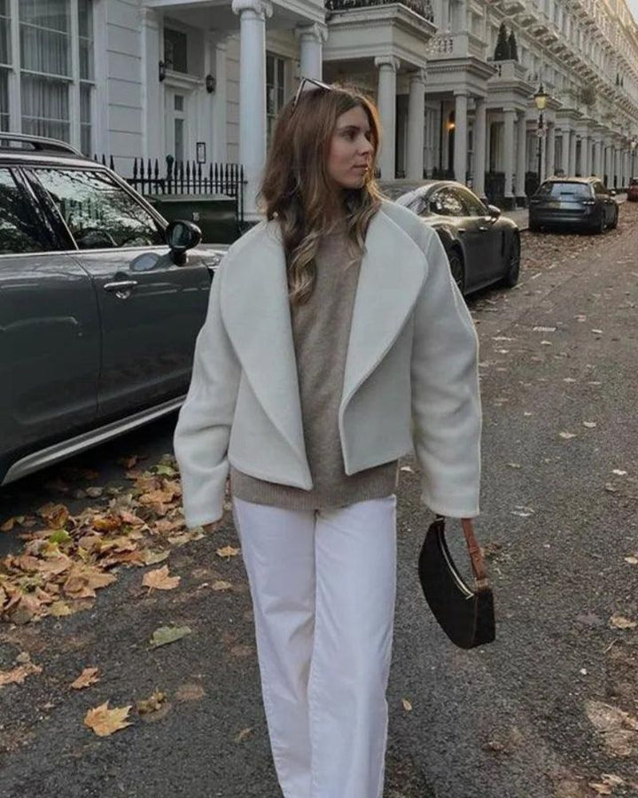 Drune | Gekürzte Wolljacke