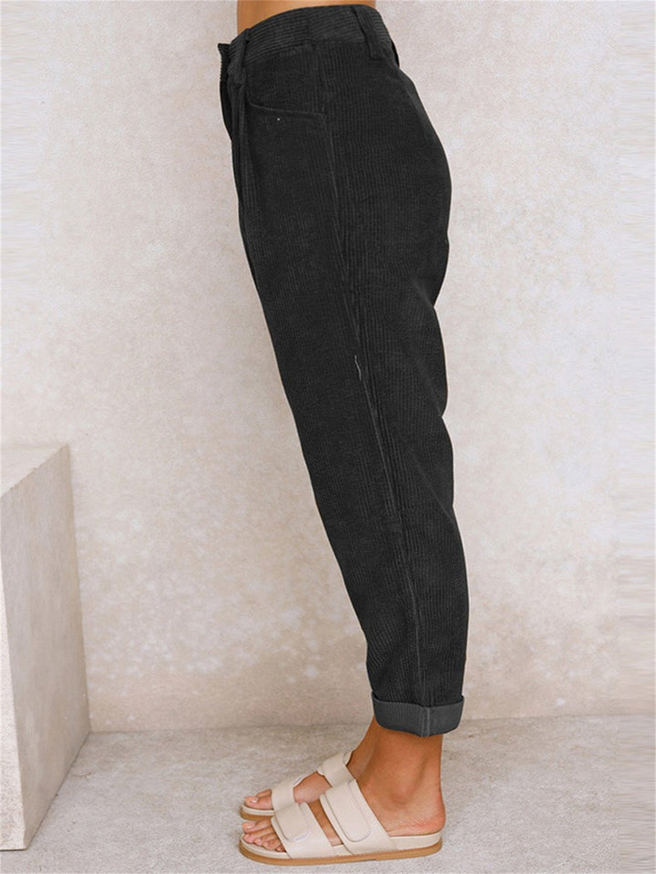 Drune | Damen Stoffhose mit geradem Bein für eleganten Stil