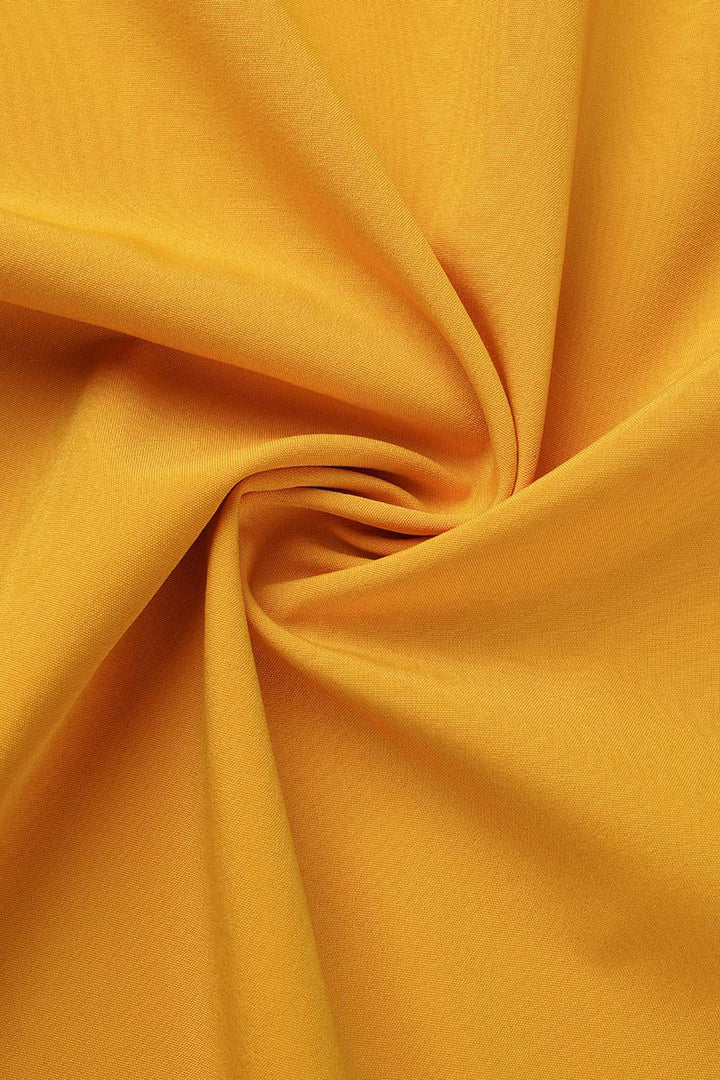 Drune | Elegante Einfarbige Hohe Öffnung V-Ausschnitt Ärmelloses Kleid Kleider- 3 Farben