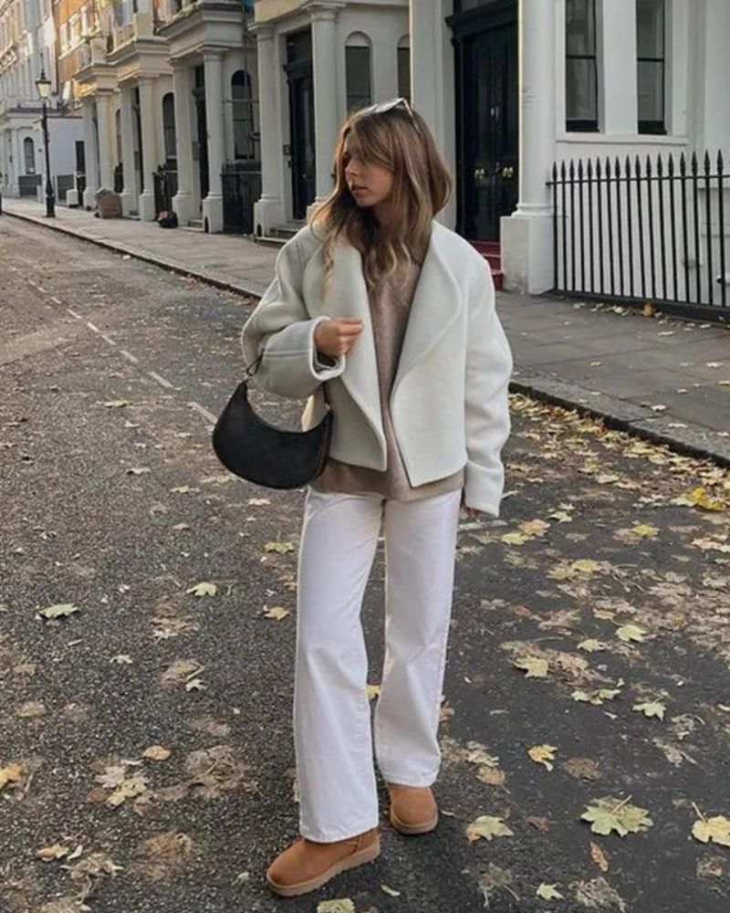 Drune | Gekürzte Wolljacke