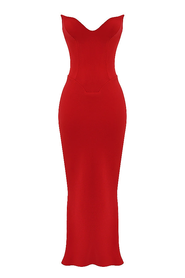 Drune | Trägerlose Korsettkleid