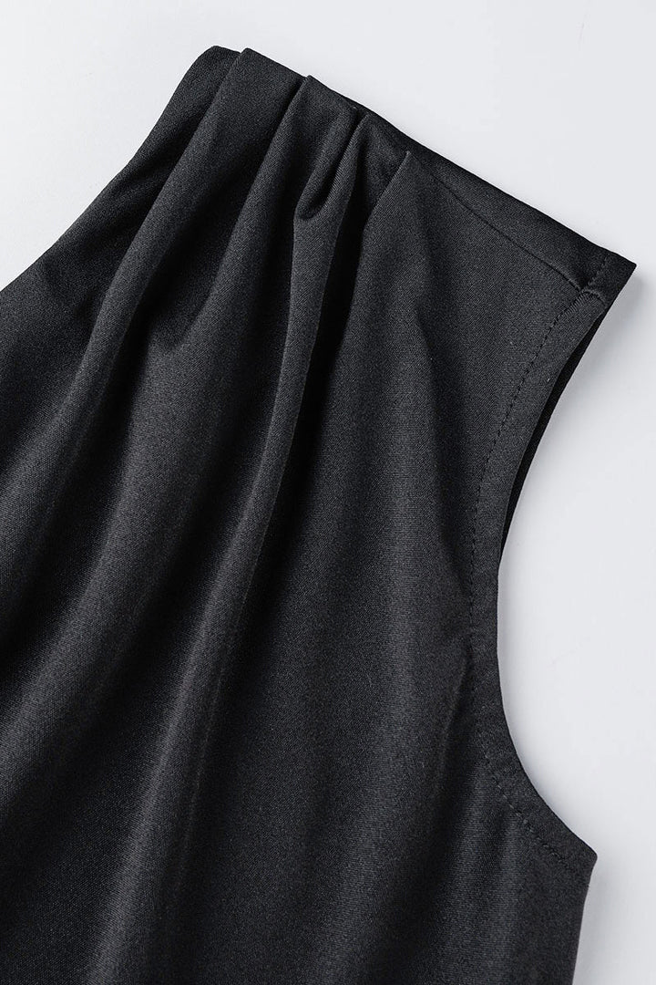 Drune | Elegantes Formelles Einfarbiges Schlitz Asymmetrisches Schräges Kragen Abendkleid Kleider - 8 Farben