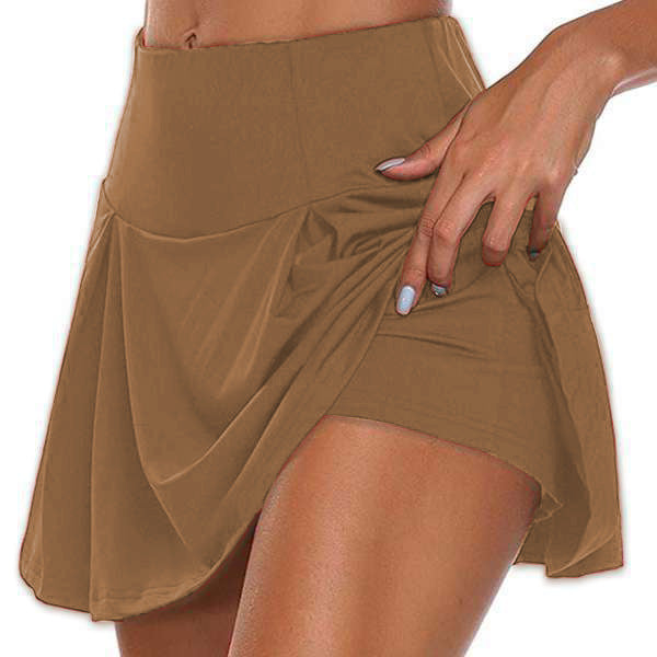 Damen sportlicher Minirock mit hoher Taille und Bewegungskomfort Drune