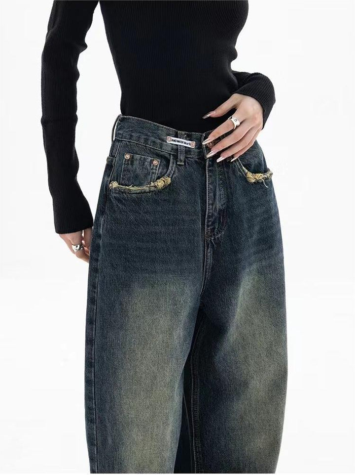 Drune | Weinlese Baggy Jeans
