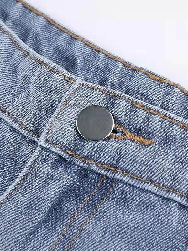 Drune | Jeans Mit Back Star Patch