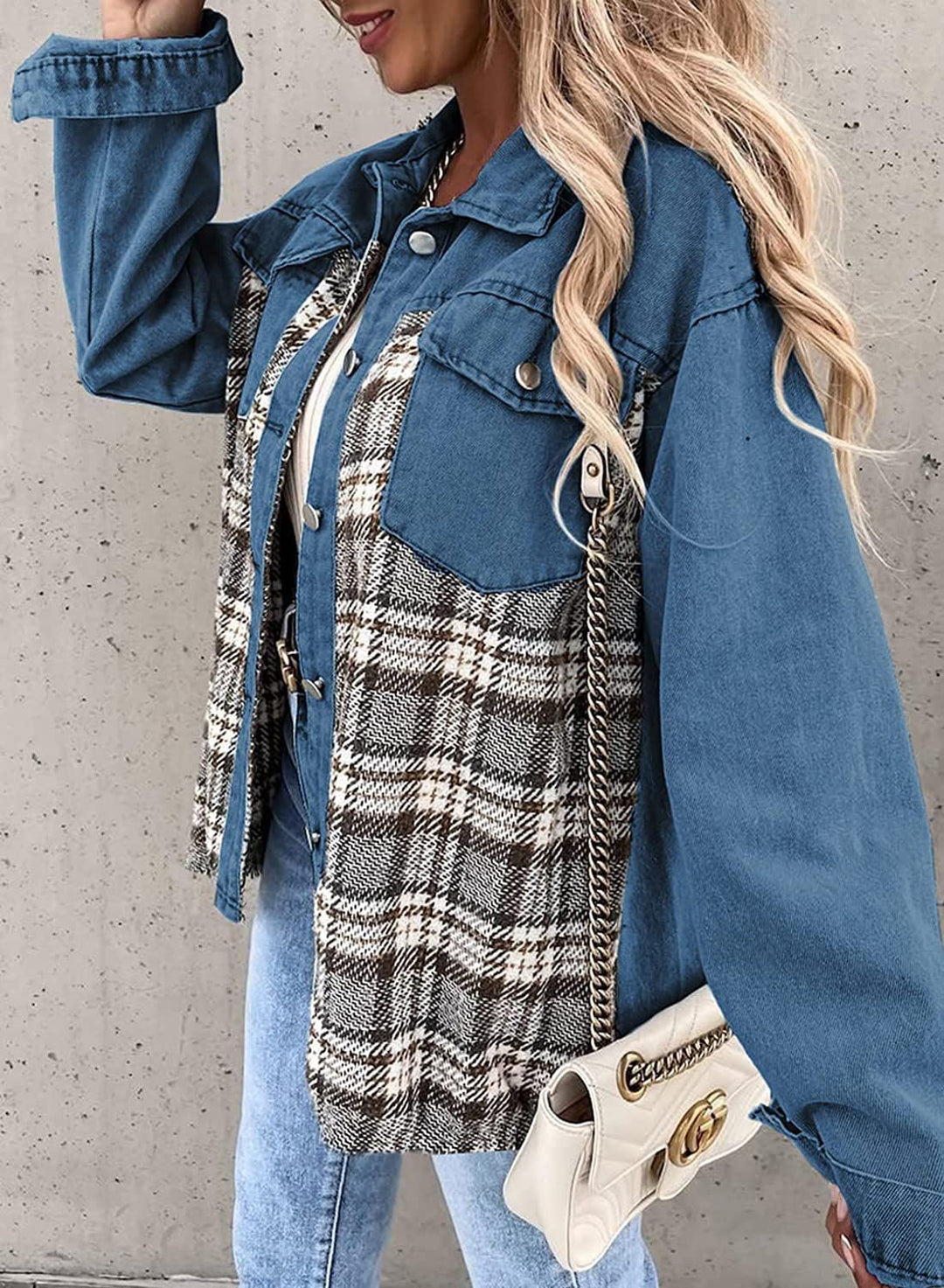 Drune | Vintage-Flanelljacke für Frauen