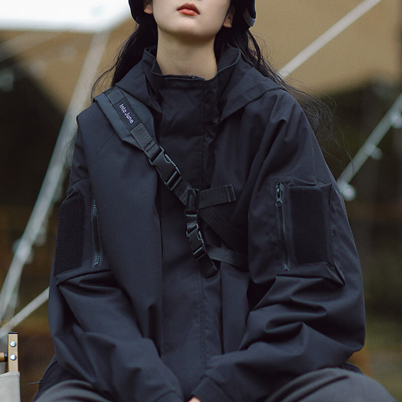 Drune | Oversized Kapuzenjacke