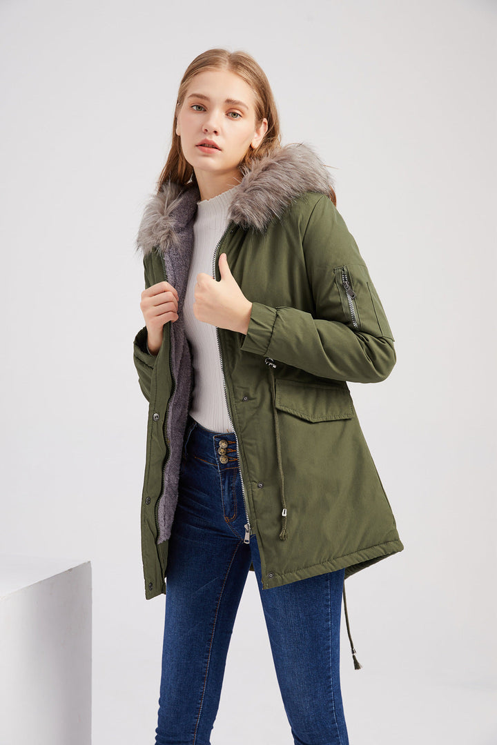 Drune | Parka-Jacke mit Kapuze