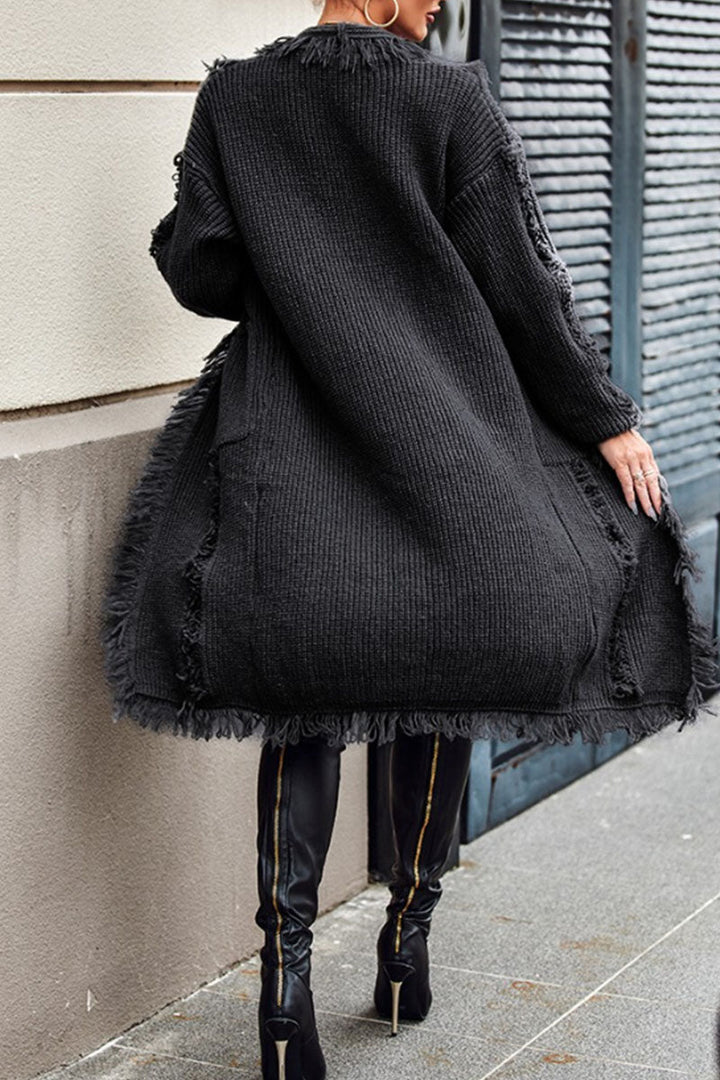 Drune | Klassische und Bequeme Winter Strickjacke