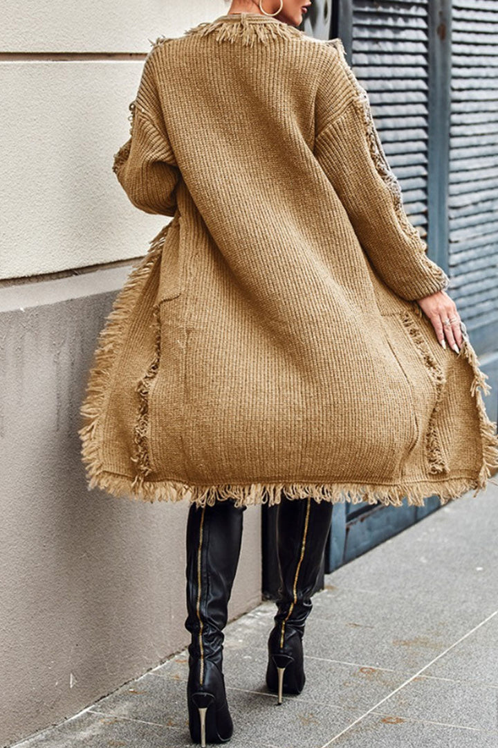 Drune | Klassische und Bequeme Winter Strickjacke