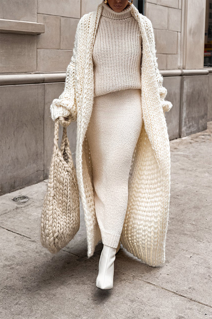 Drune | Moderne und vielseitige Winter-Strickjacke