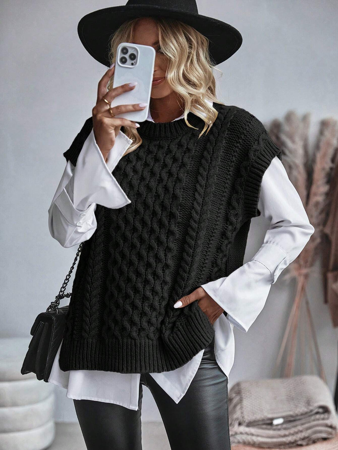 Drune | Bequemes Damen Strickgilet mit Lockerer Passform
