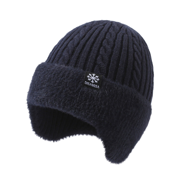 Winter-Set: Strickmütze und Schal, gefüttert