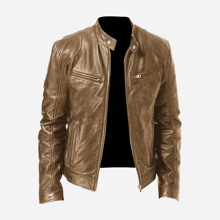 Drune | Stylische Moto-Lederjacke