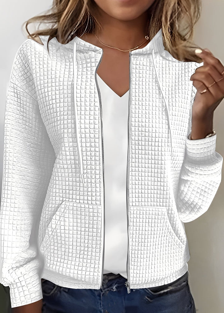 Drune | Stylischer Cardigan mit Kapuze und Taschen für Frauen
