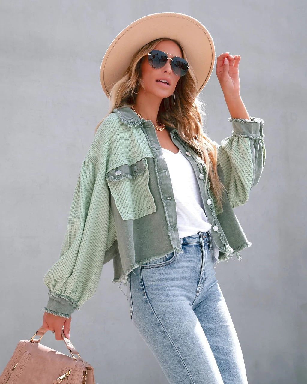 Drune | Kurz geschnittene Loose Jacke