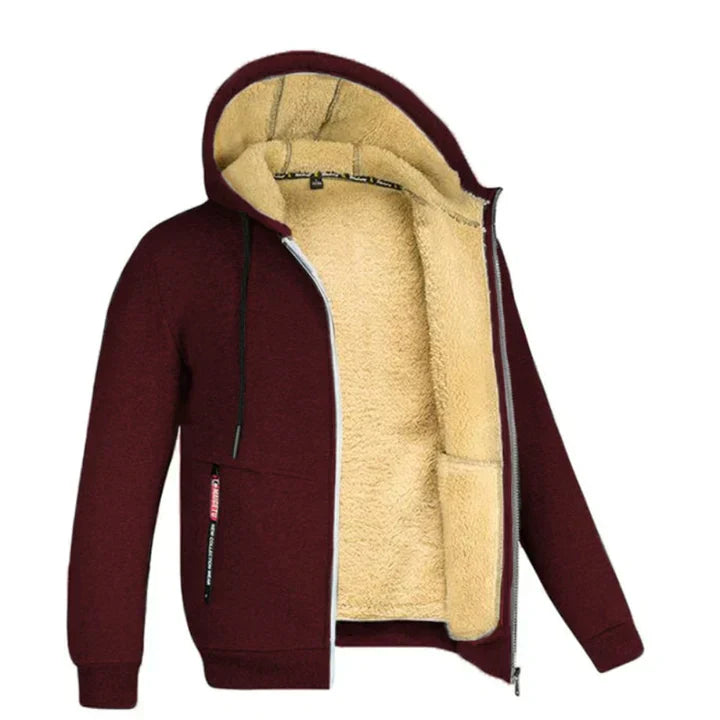Drune | Fleecegefütterter Zip-Hoodie