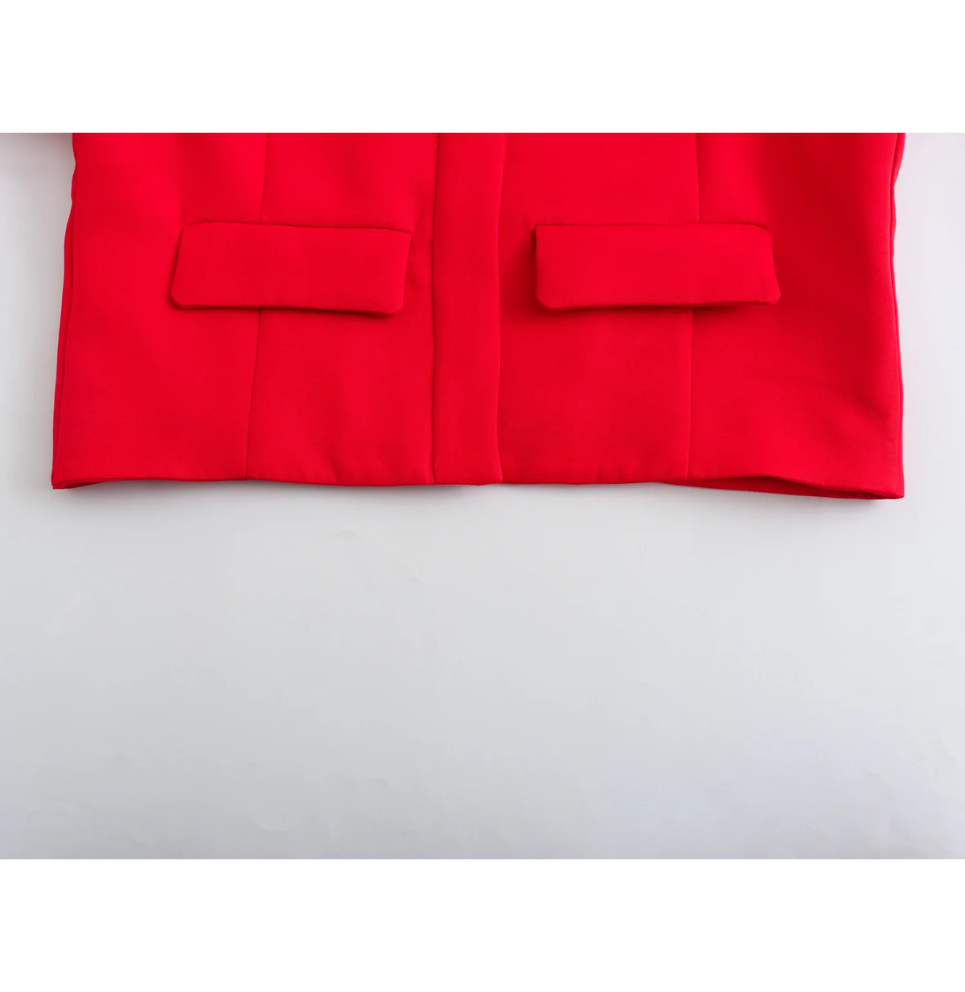 Drune | Bomberjack Damen Kurzjacke mit Vier Fronttaschen und Minimalistischem Design