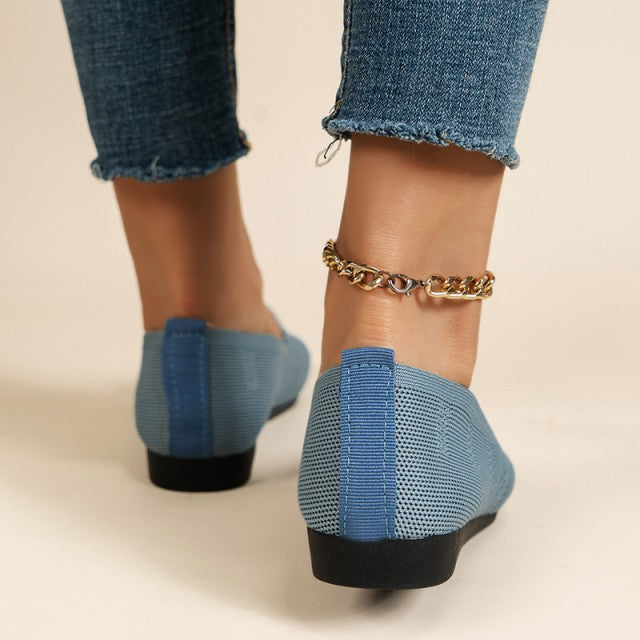 Drune | Blaue Atmungsaktive Netzschuhe