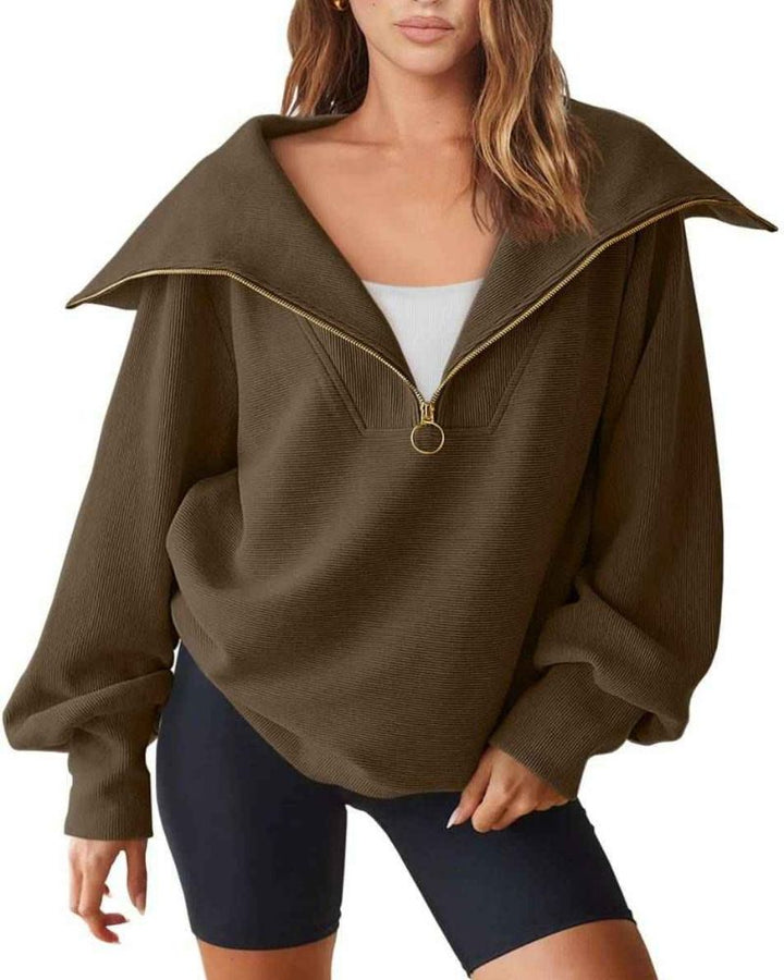 Drune | Halbreißverschluss Vielseitiger Pullover