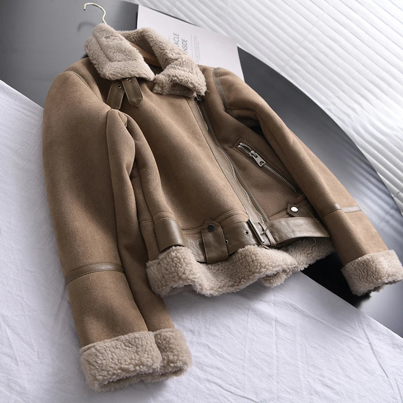 Drune | Wildleder Winterjacke Warm & Stilvoll