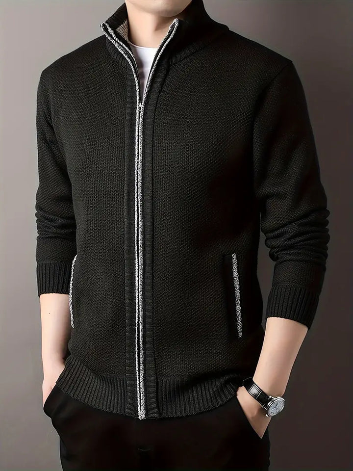 Drune | urbaner Herrenmantel Warme Stehkragenjacke