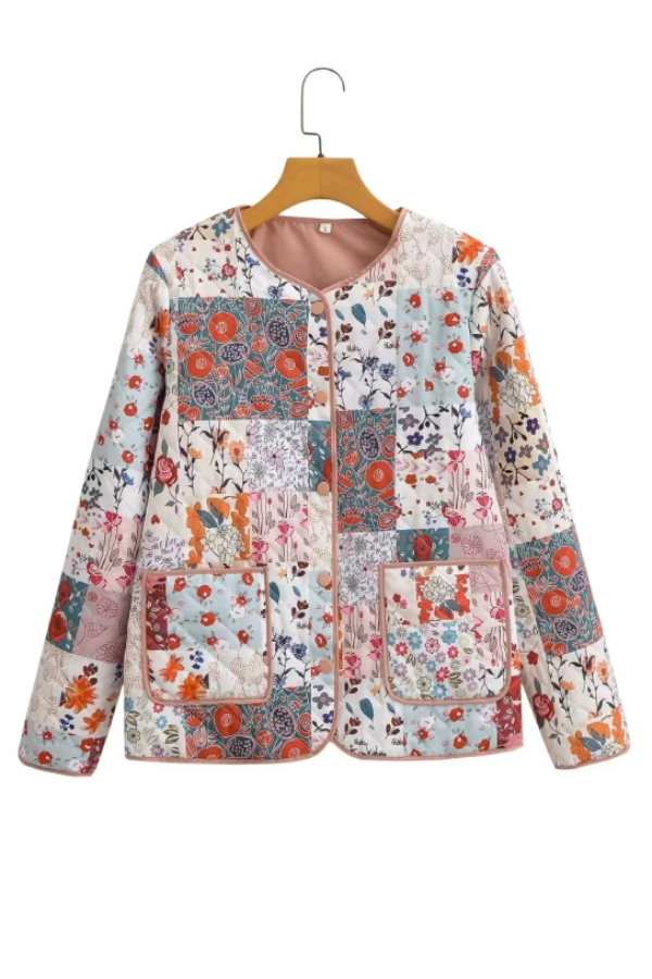 Drune | Gedruckte Baumwolljacke