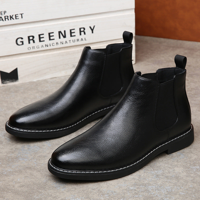 Herren Chelsea-Stiefel, Vintage-Stil, rutschfest