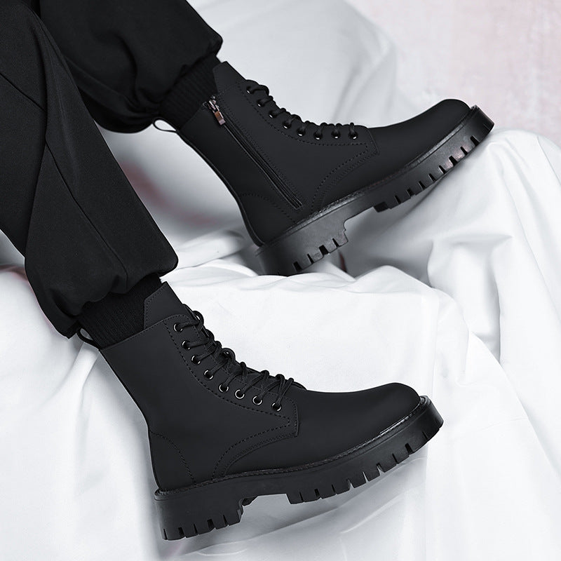 Elegante Herren-Stiefeletten aus weichem Material