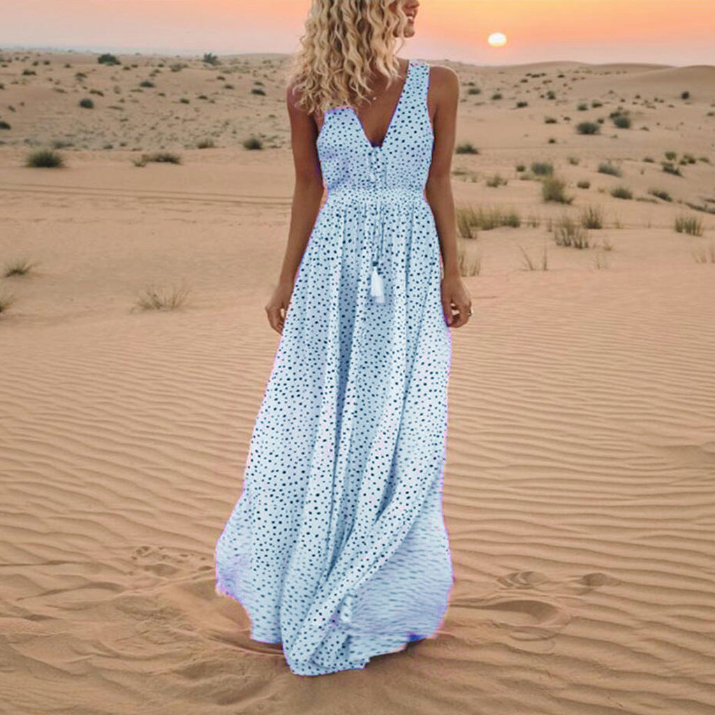 Damen Sommerliches Maxikleid mit luftiger Passform Drune