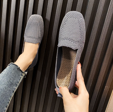Drune | Damen-Sommer-Low-Top-Flachschuhe mit Runder Zehenpartie