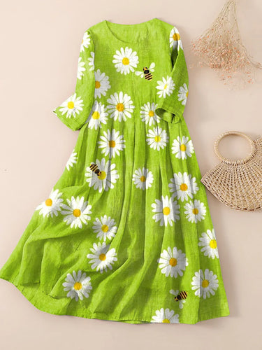Drune | Daisy Garden Damen Kleid