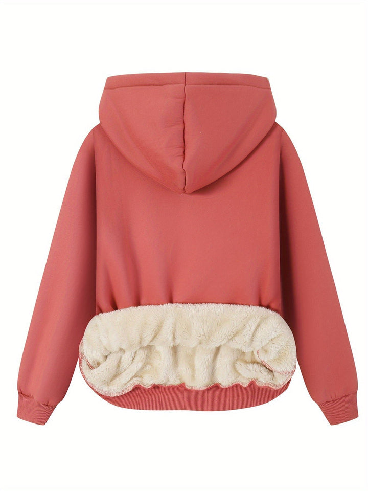 Drune | Fleece Pullover Hoodie mit Kapuze für Damen - Perfekt für den Alltag
