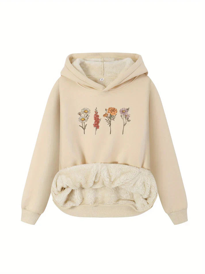 Drune | Fleece Pullover Hoodie mit Kapuze für Damen - Perfekt für den Alltag