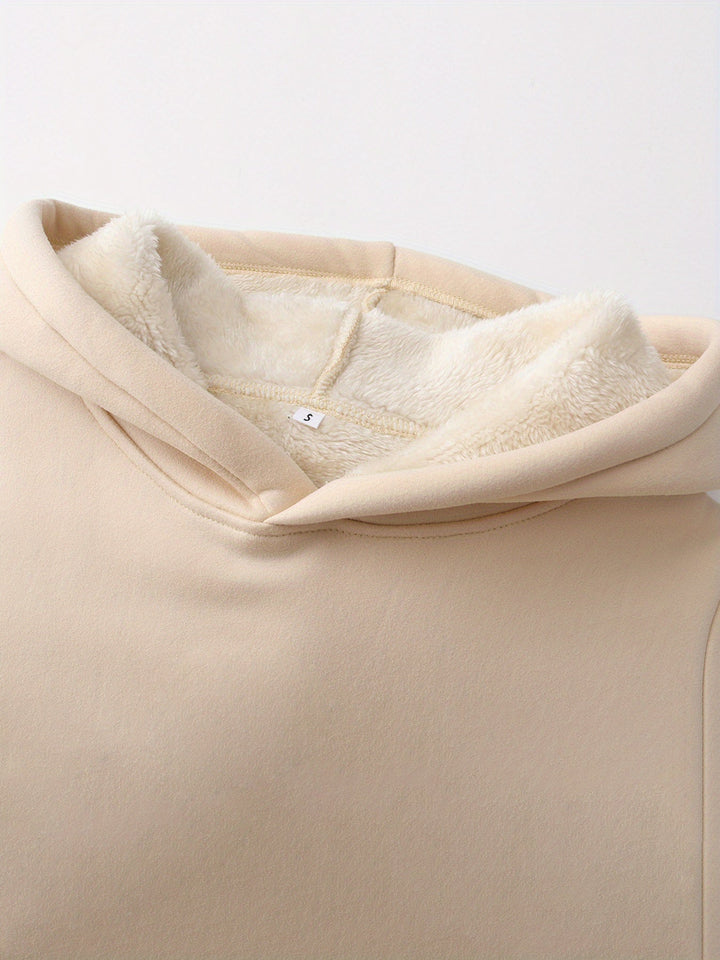 Drune | Fleece Pullover Hoodie mit Kapuze für Damen - Perfekt für den Alltag