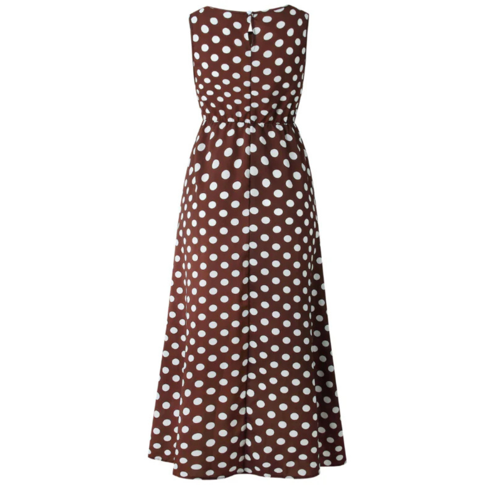 Drune | Elegantes Sommerkleid mit Pünktchen