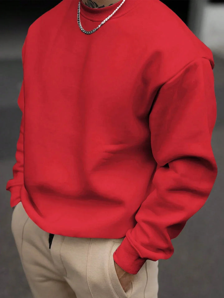Drune | Herren Sweatshirt mit Rundhalsausschnitt
